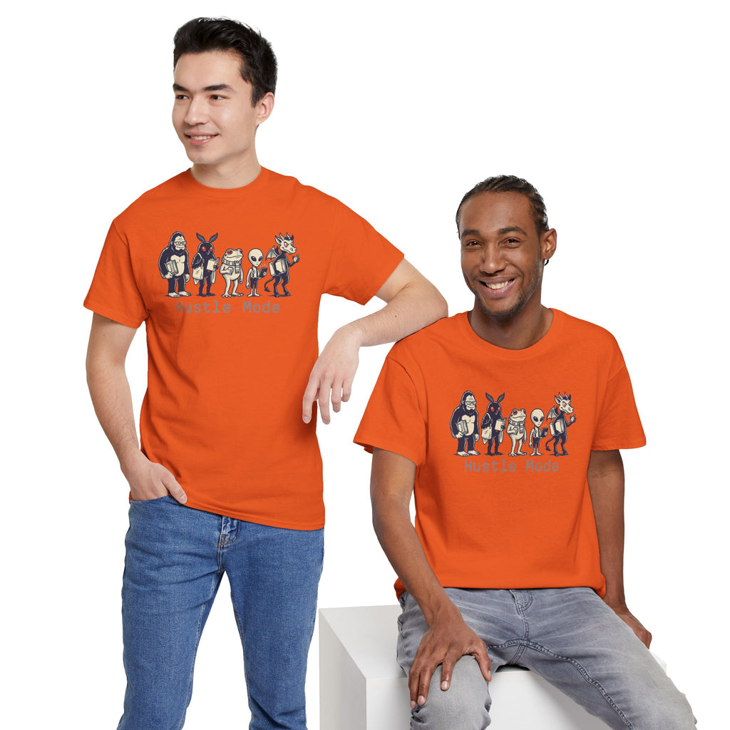 Hustle Mode Character Graphic T-Shirt