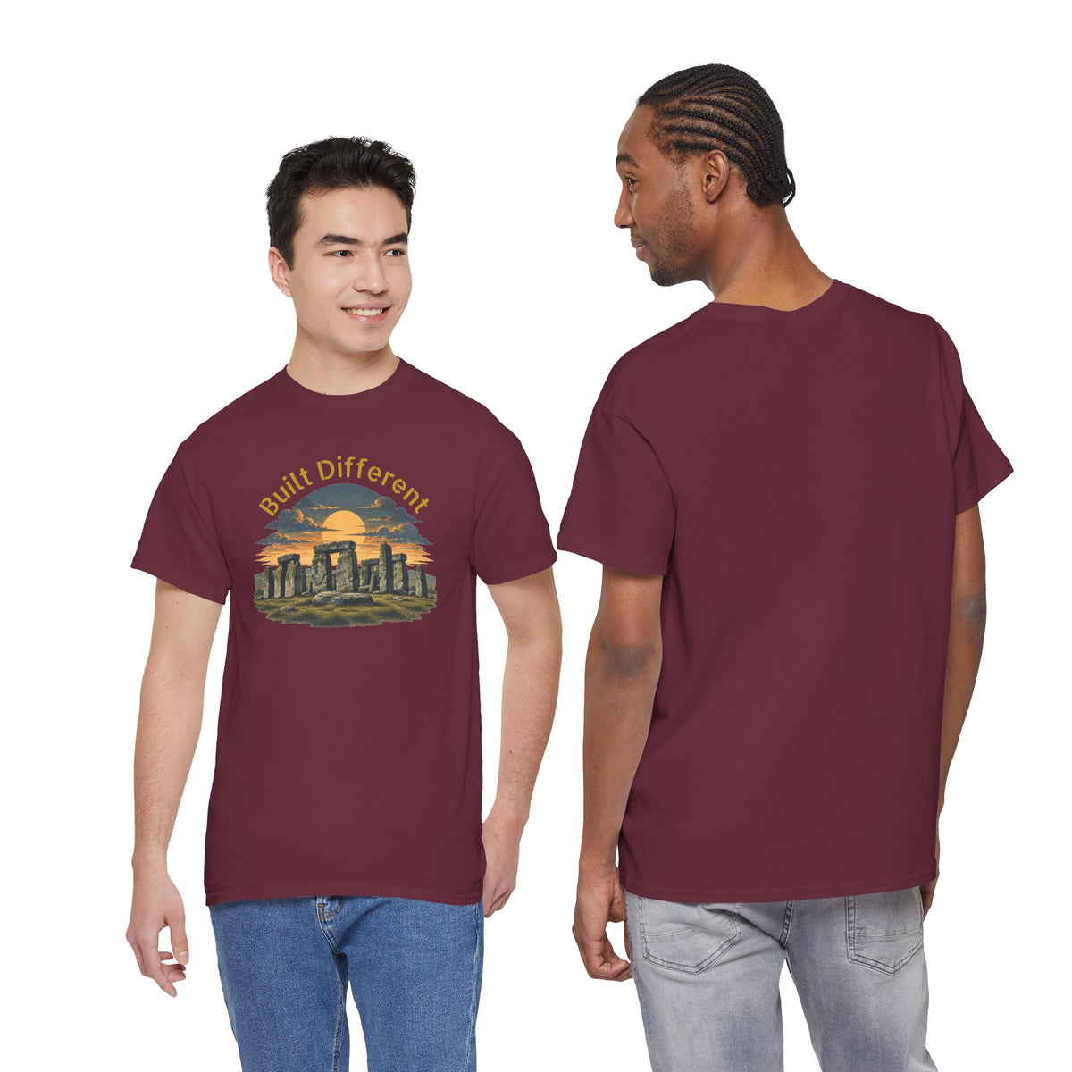 Built Different, Unisex Heavy Cotton Tee