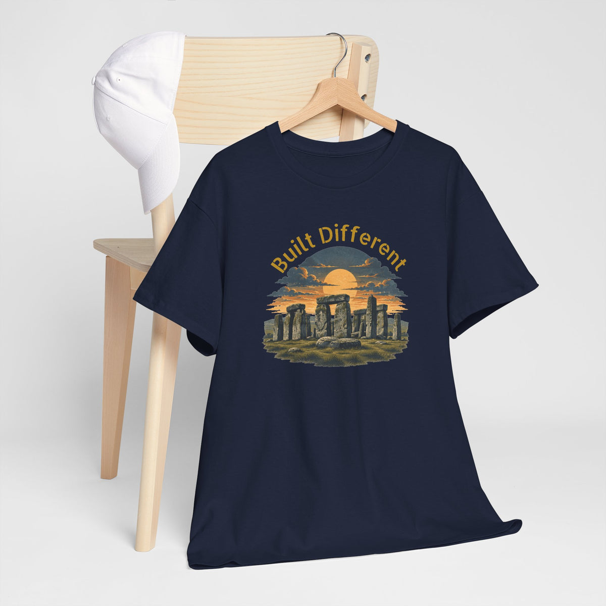 Built Different, Unisex Heavy Cotton Tee