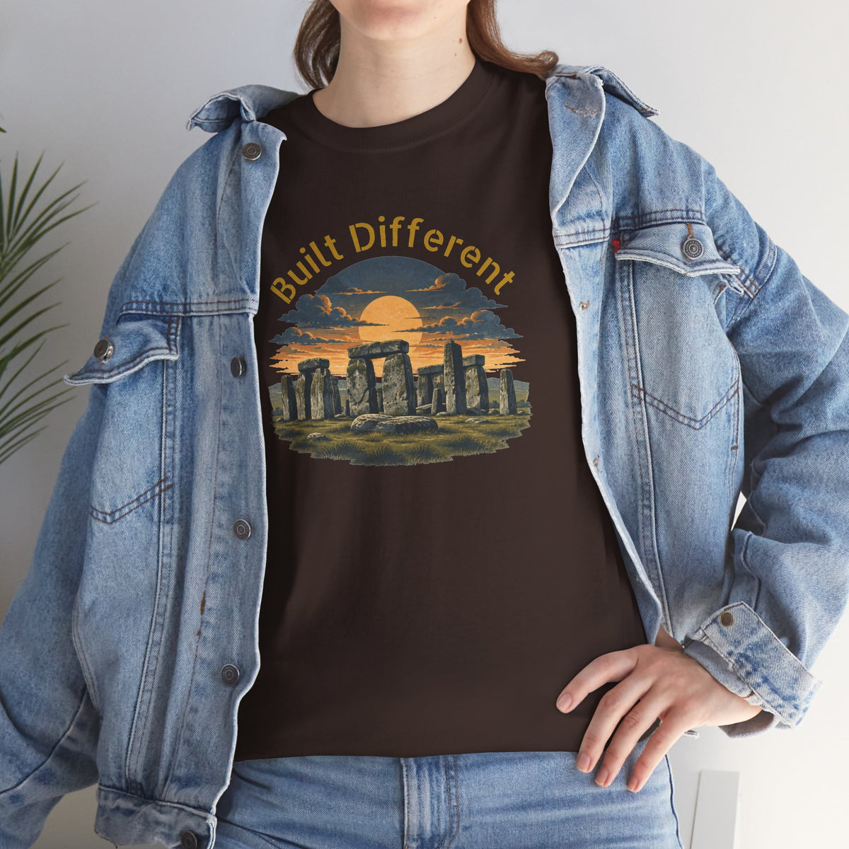 Built Different, Unisex Heavy Cotton Tee
