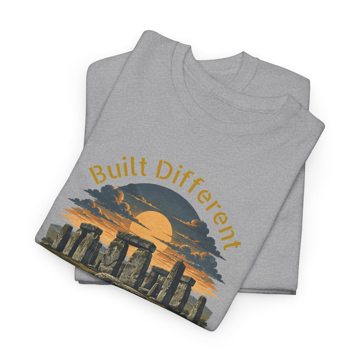 Built Different, Unisex Heavy Cotton Tee