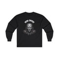 Dark Puzzle Skull Halloween Long Sleeve T-Shirt – Stay Weird Goods