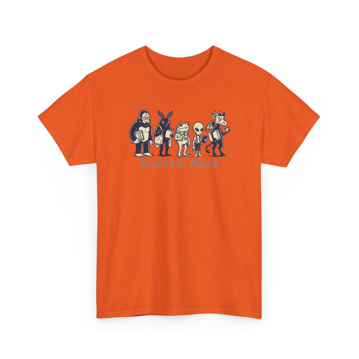 Hustle Mode Character Graphic T-Shirt