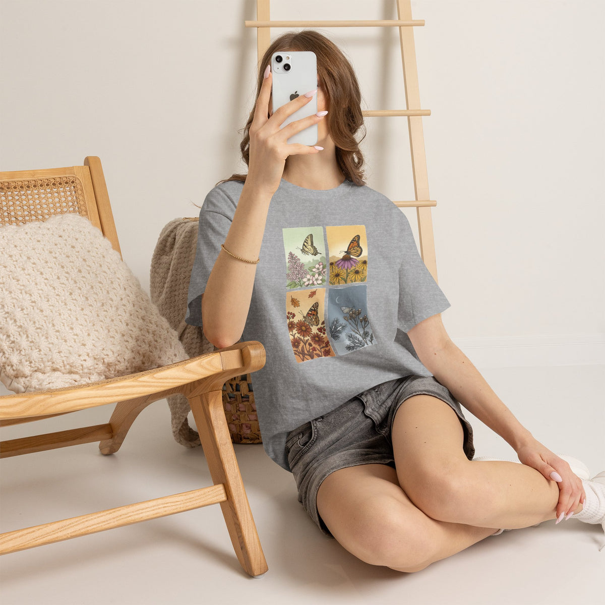 Botanical Butterfly Garden T-Shirt