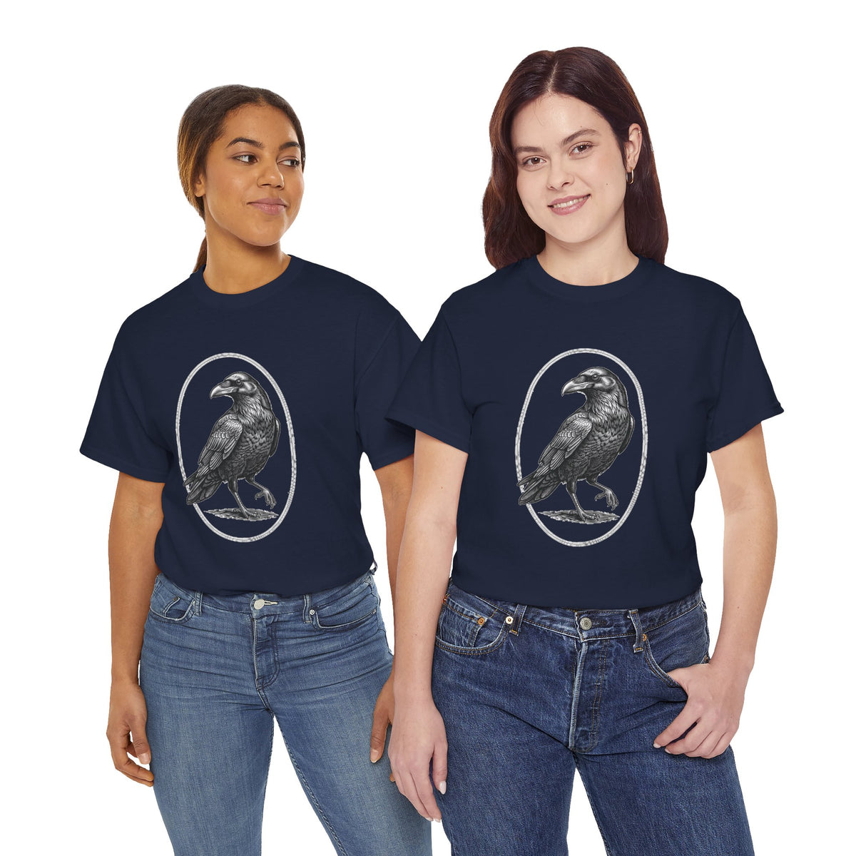 Raven Illustration T-Shirt