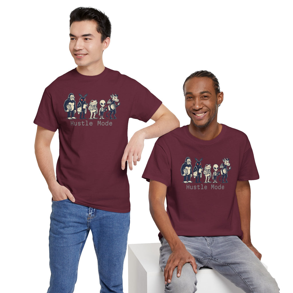 Hustle Mode Character Graphic T-Shirt
