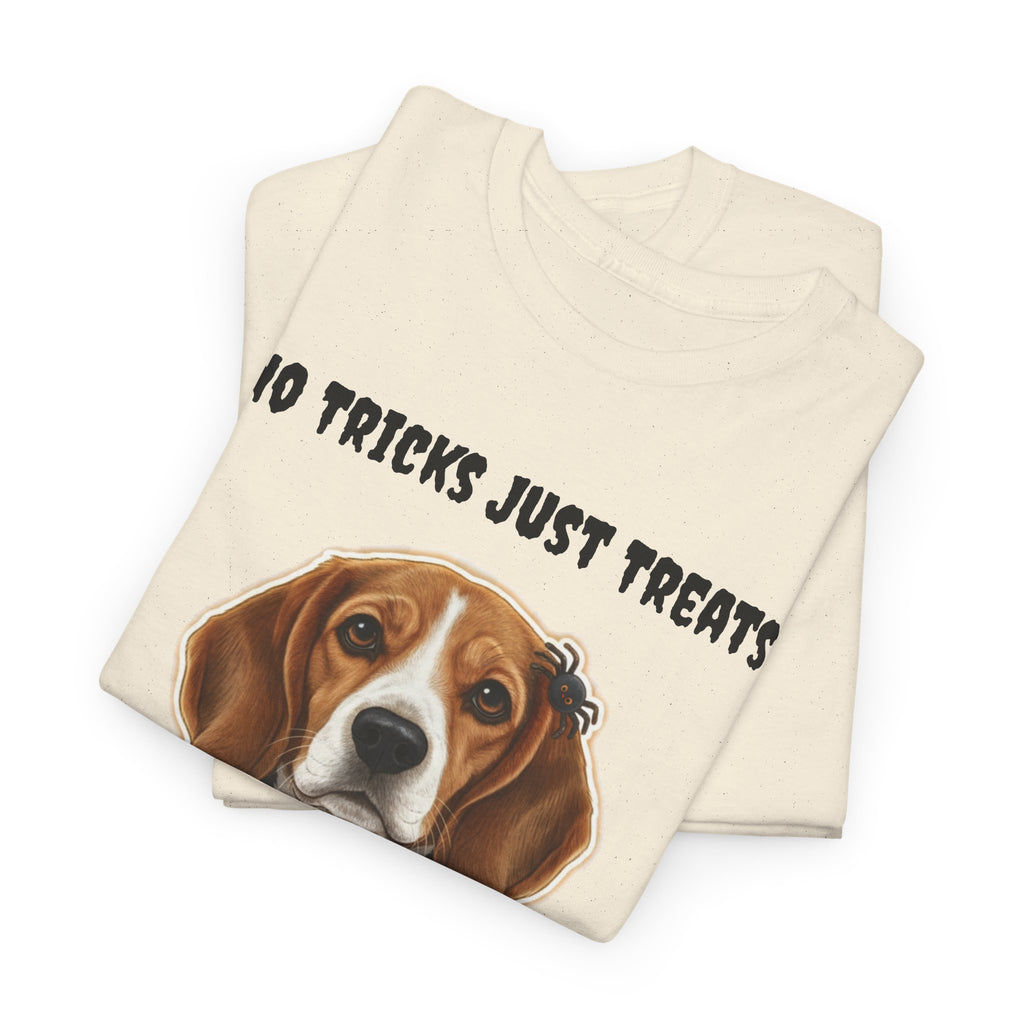 No Tricks Just Treats Beagle Halloween T-Shirt – Stay Weird Goods
