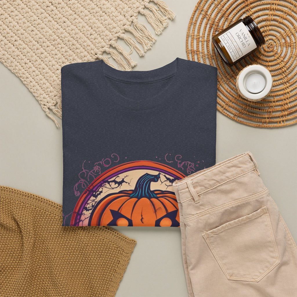 Halloween Jack-O-Lantern Heavy Cotton Tee