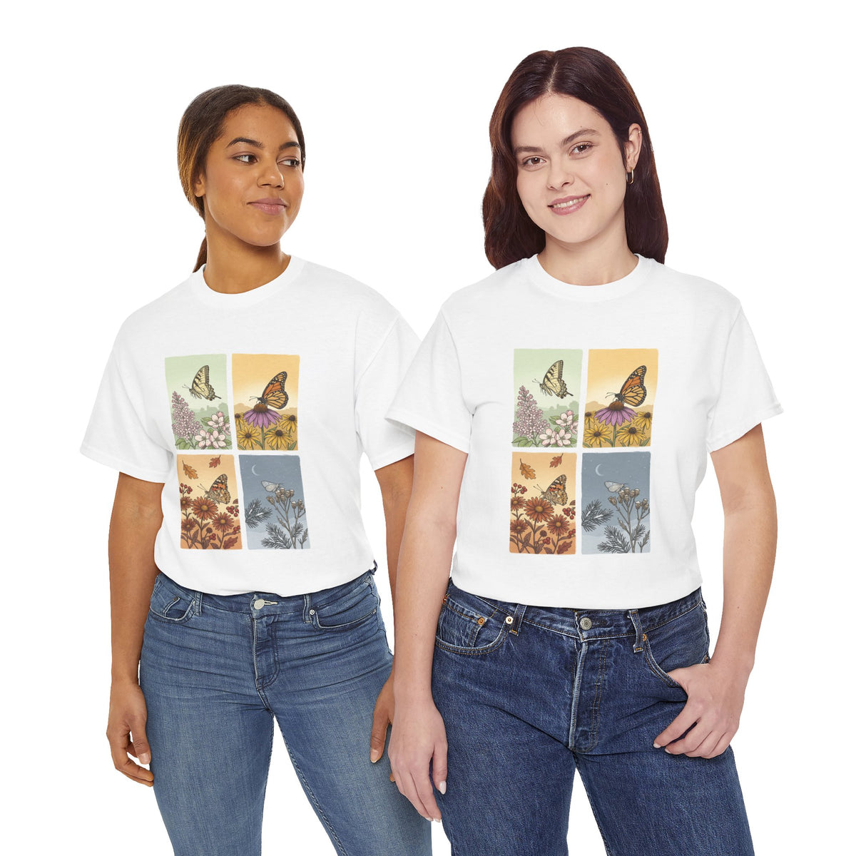 Botanical Butterfly Garden T-Shirt