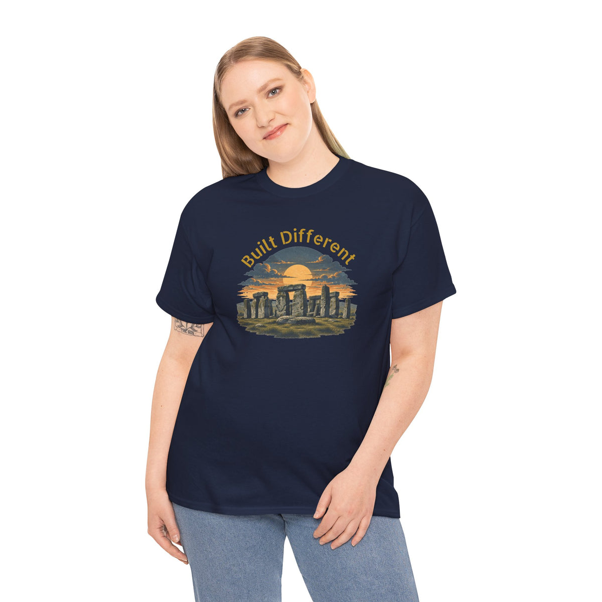 Built Different, Unisex Heavy Cotton Tee
