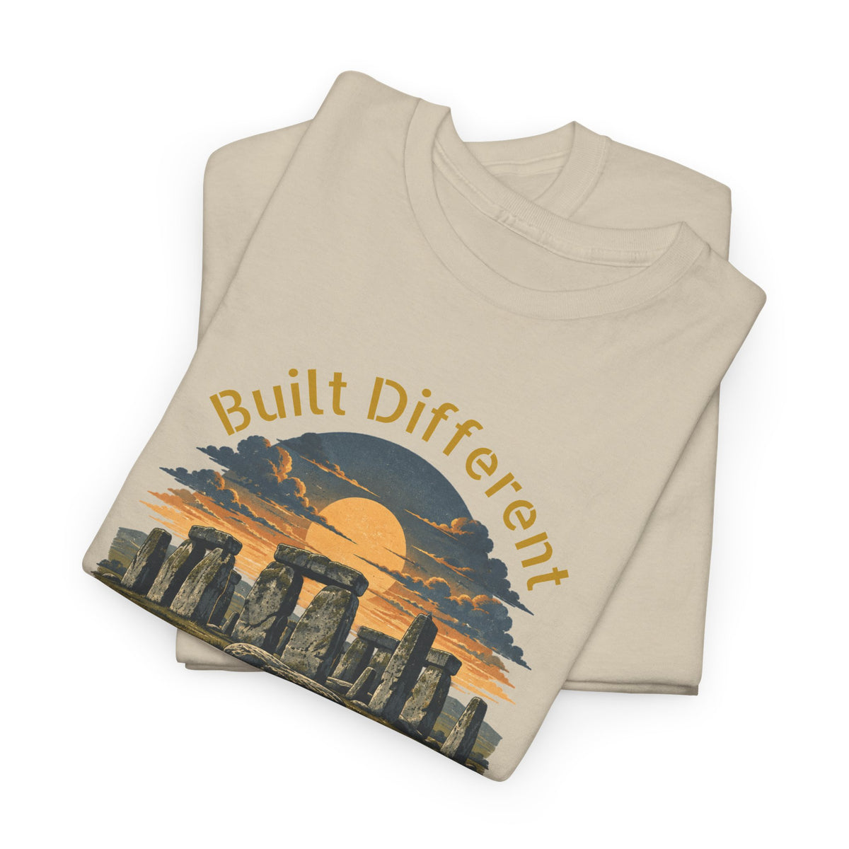 Built Different, Unisex Heavy Cotton Tee