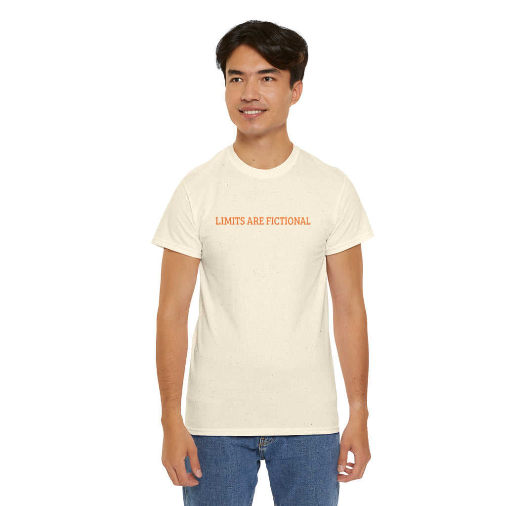 Limits Are Fictional, Motivation, Unisex Heavy Cotton Tee