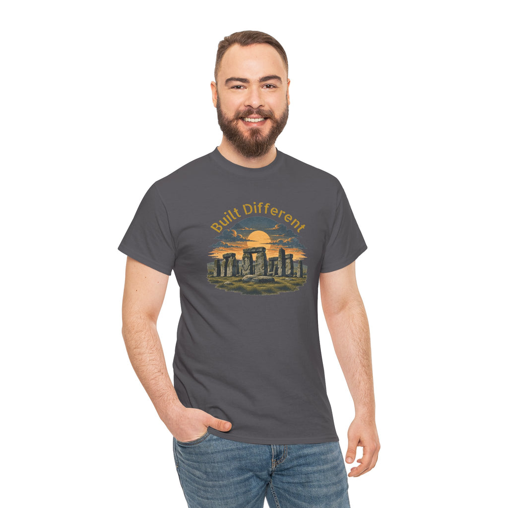Built Different, Unisex Heavy Cotton Tee