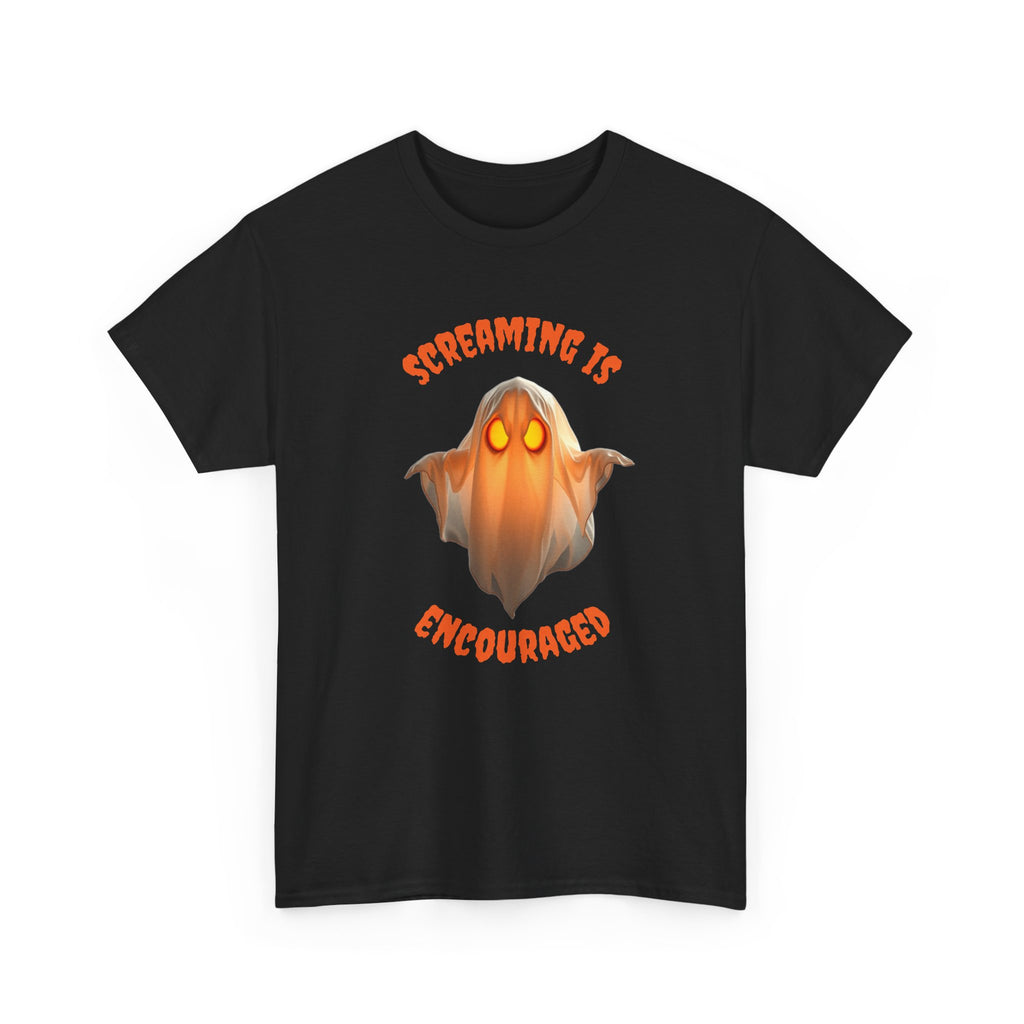 Screaming Is Encouraged Halloween T-Shirt