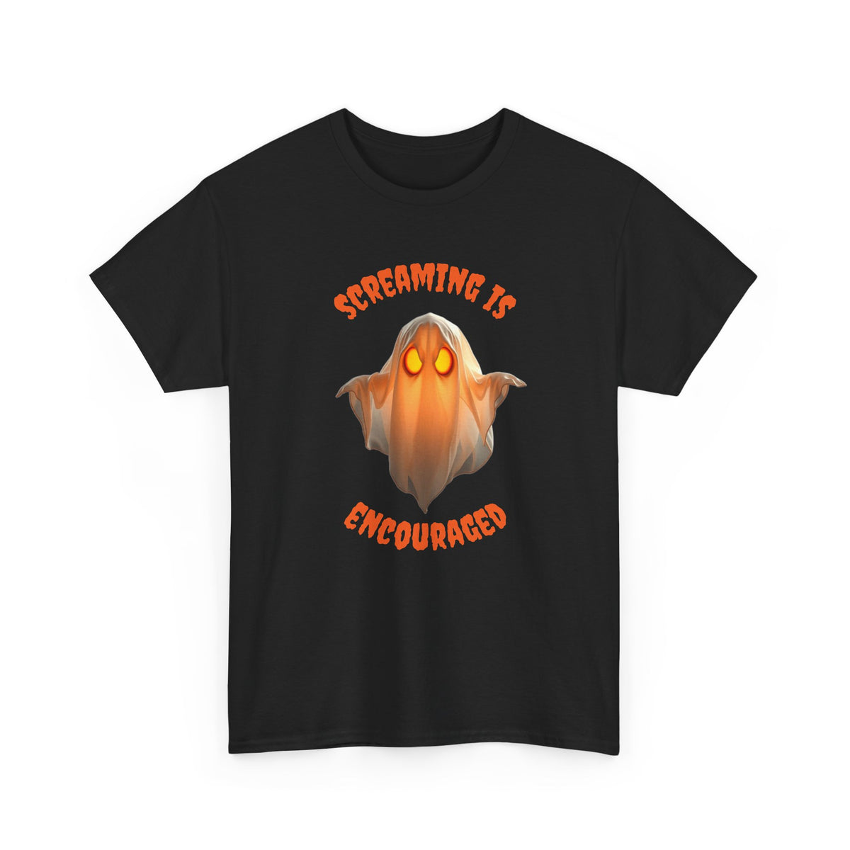 Screaming Is Encouraged Halloween T-Shirt
