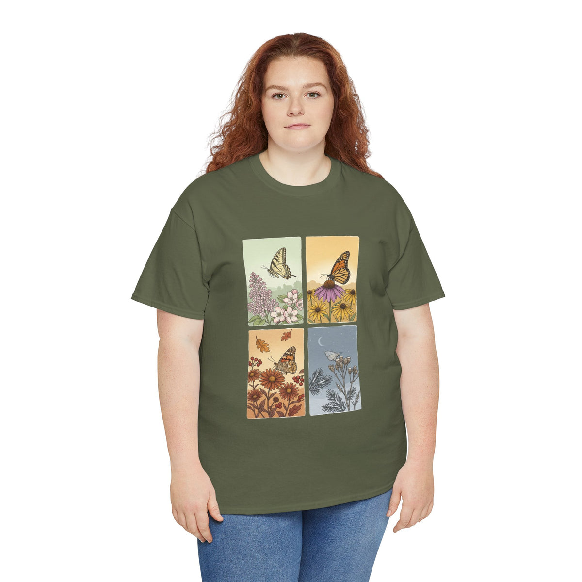 Botanical Butterfly Garden T-Shirt