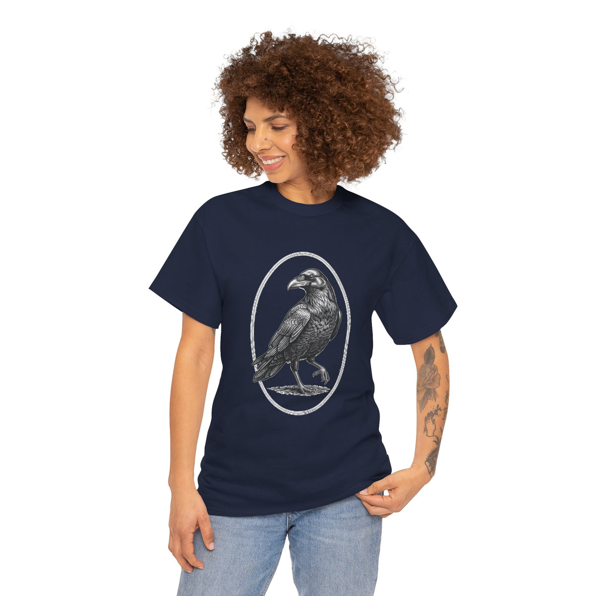 Raven Illustration T-Shirt