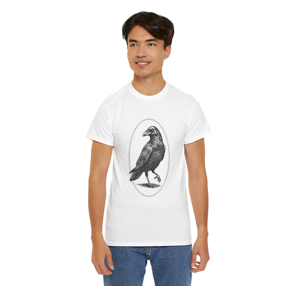 Raven Illustration T-Shirt
