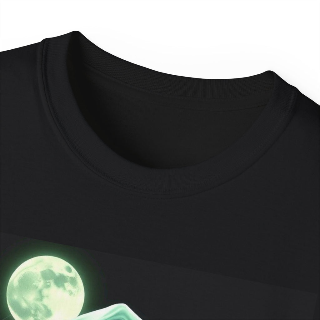 Skull Ghost Moon Halloween T-Shirt