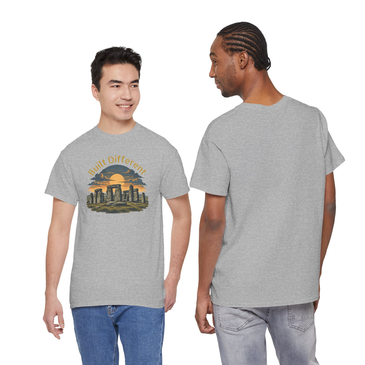 Built Different, Unisex Heavy Cotton Tee