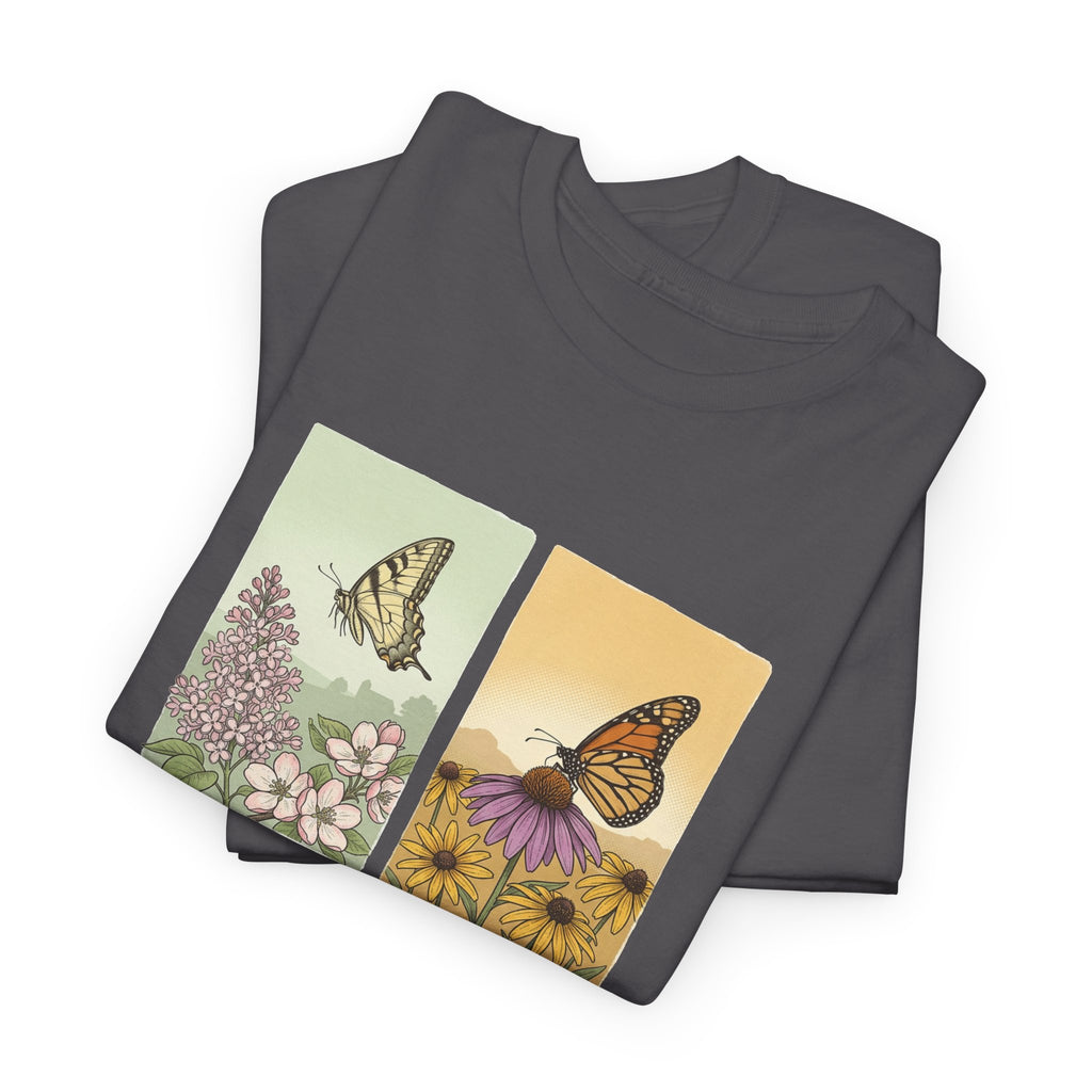 Botanical Butterfly Garden T-Shirt