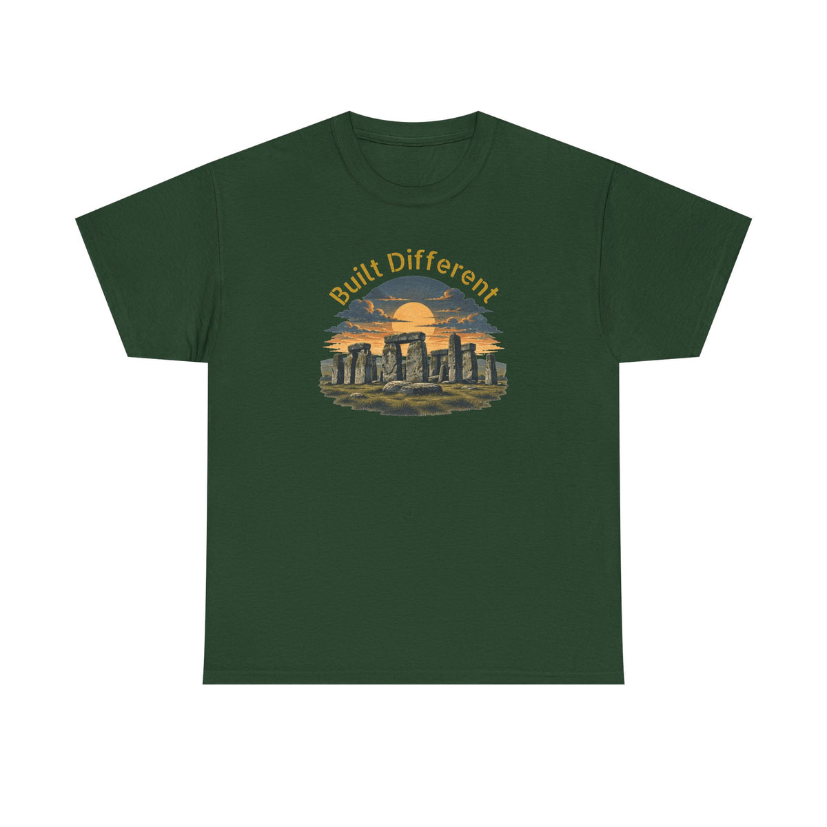 Built Different, Unisex Heavy Cotton Tee