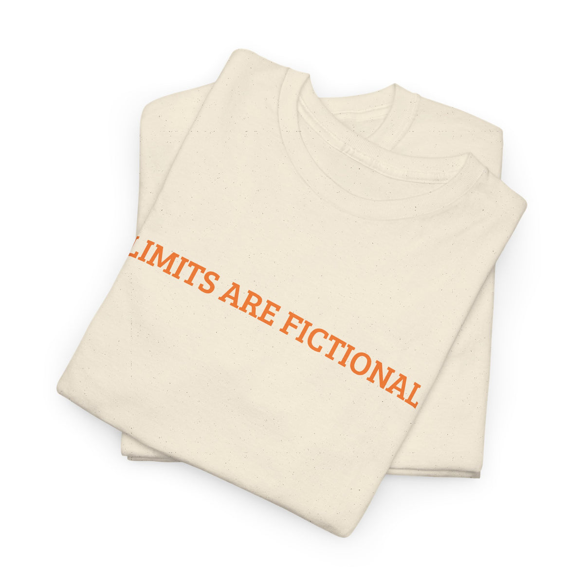 Limits Are Fictional, Motivation, Unisex Heavy Cotton Tee