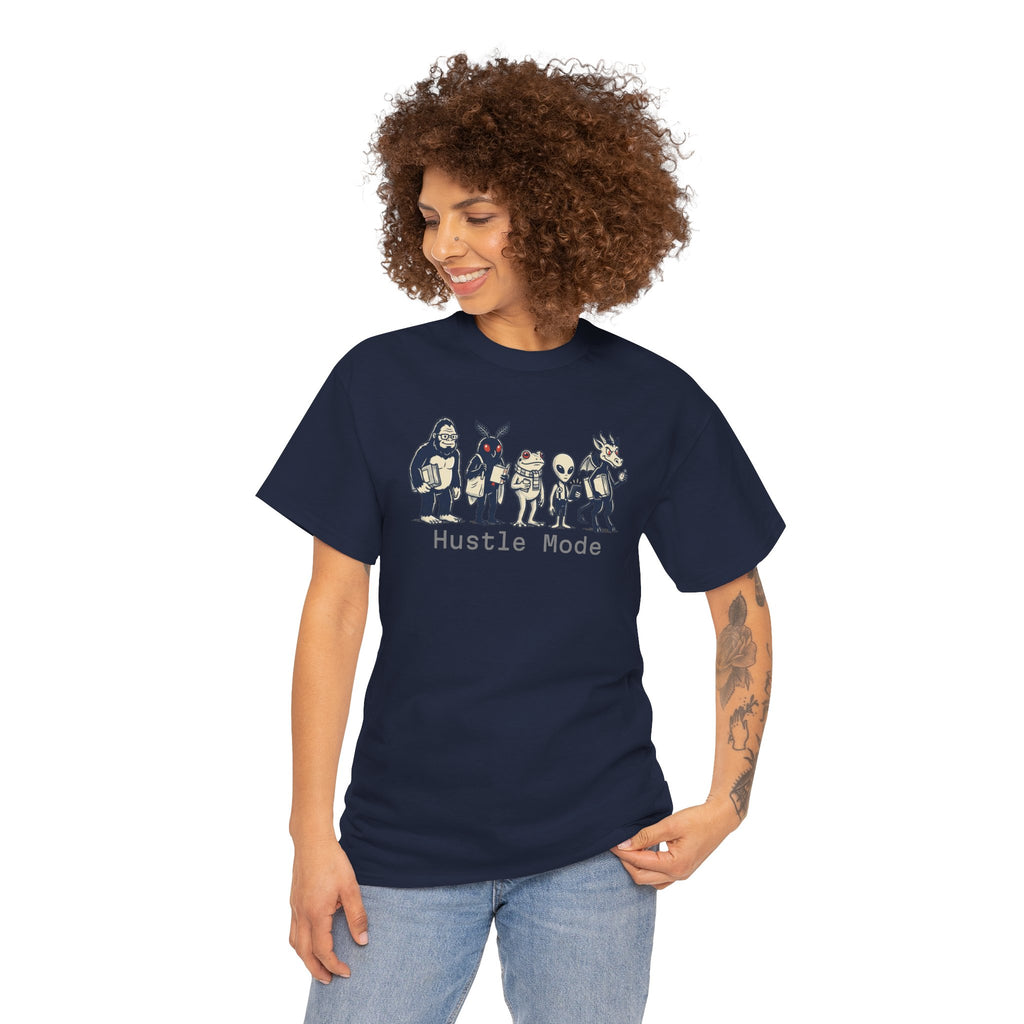 Hustle Mode Character Graphic T-Shirt