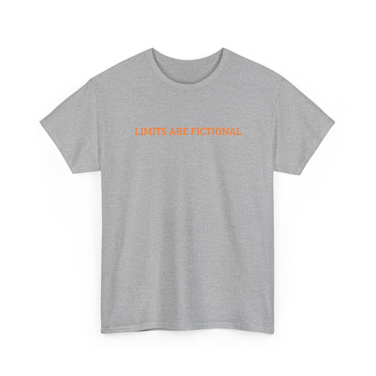 Limits Are Fictional, Motivation, Unisex Heavy Cotton Tee
