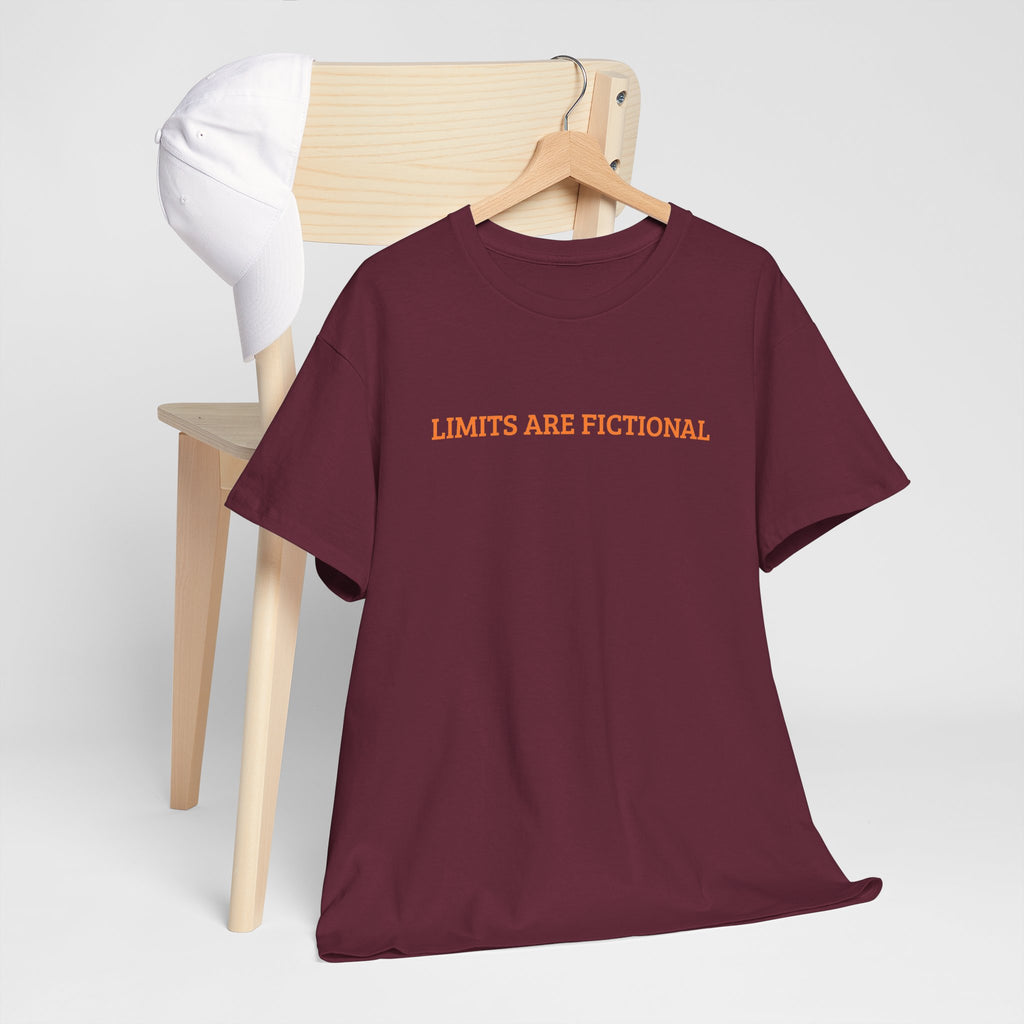 Limits Are Fictional, Motivation, Unisex Heavy Cotton Tee
