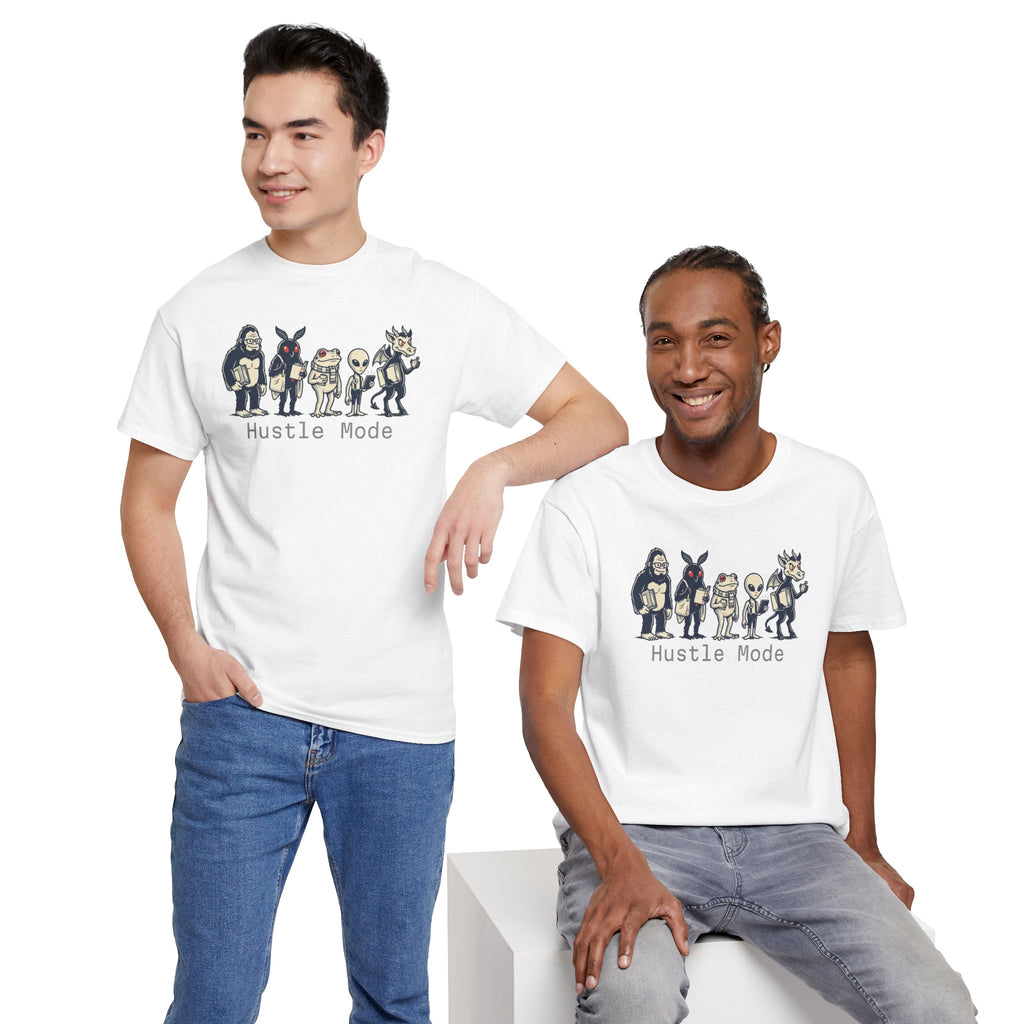 Hustle Mode Character Graphic T-Shirt