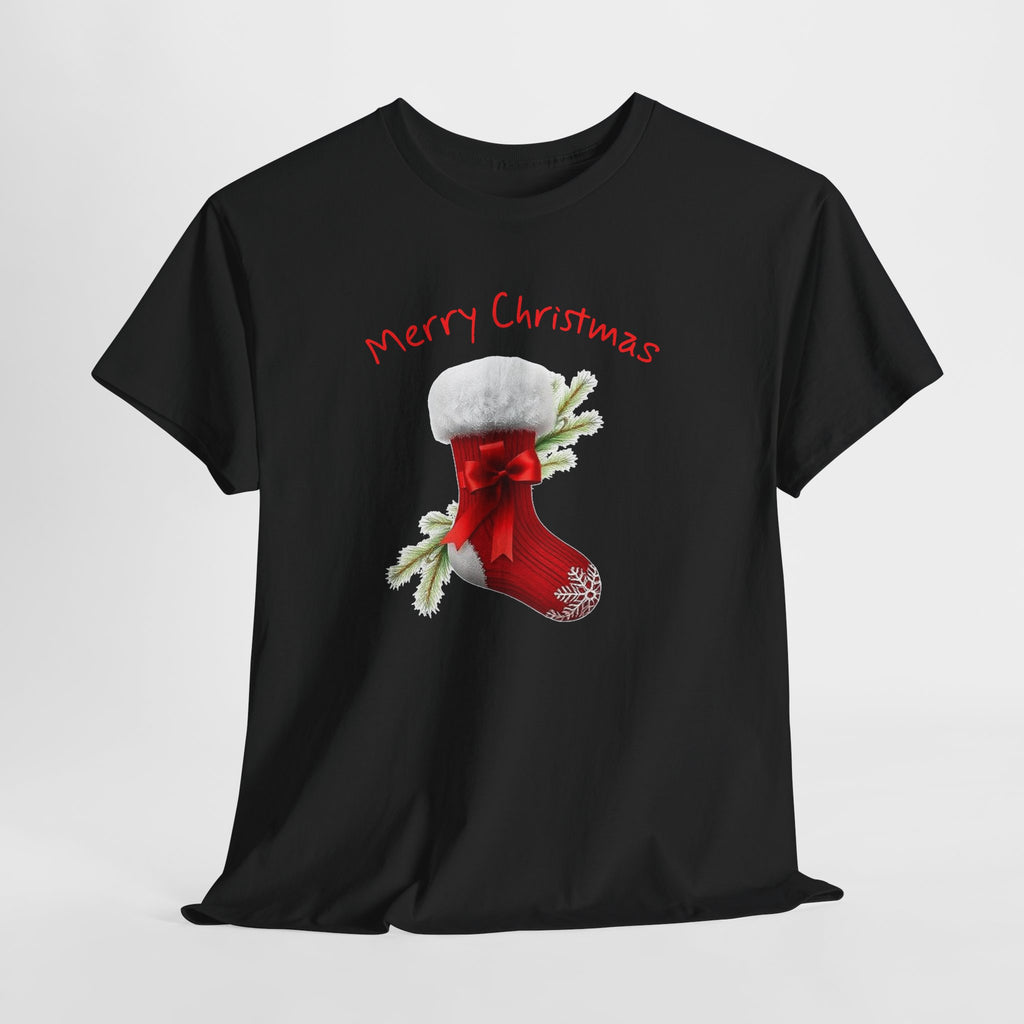 Holiday Stalking, Merry Christmas, Unisex Heavy Cotton Tee