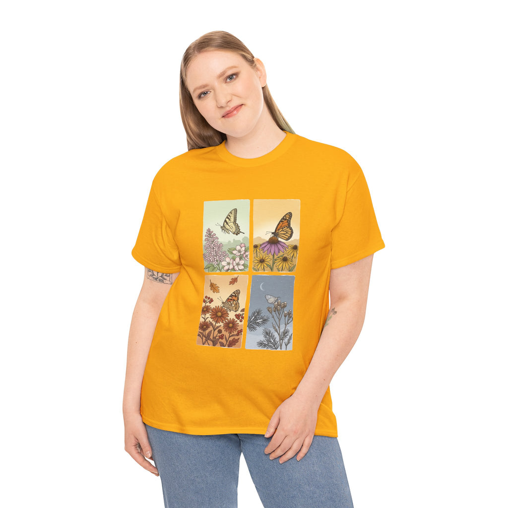 Botanical Butterfly Garden T-Shirt