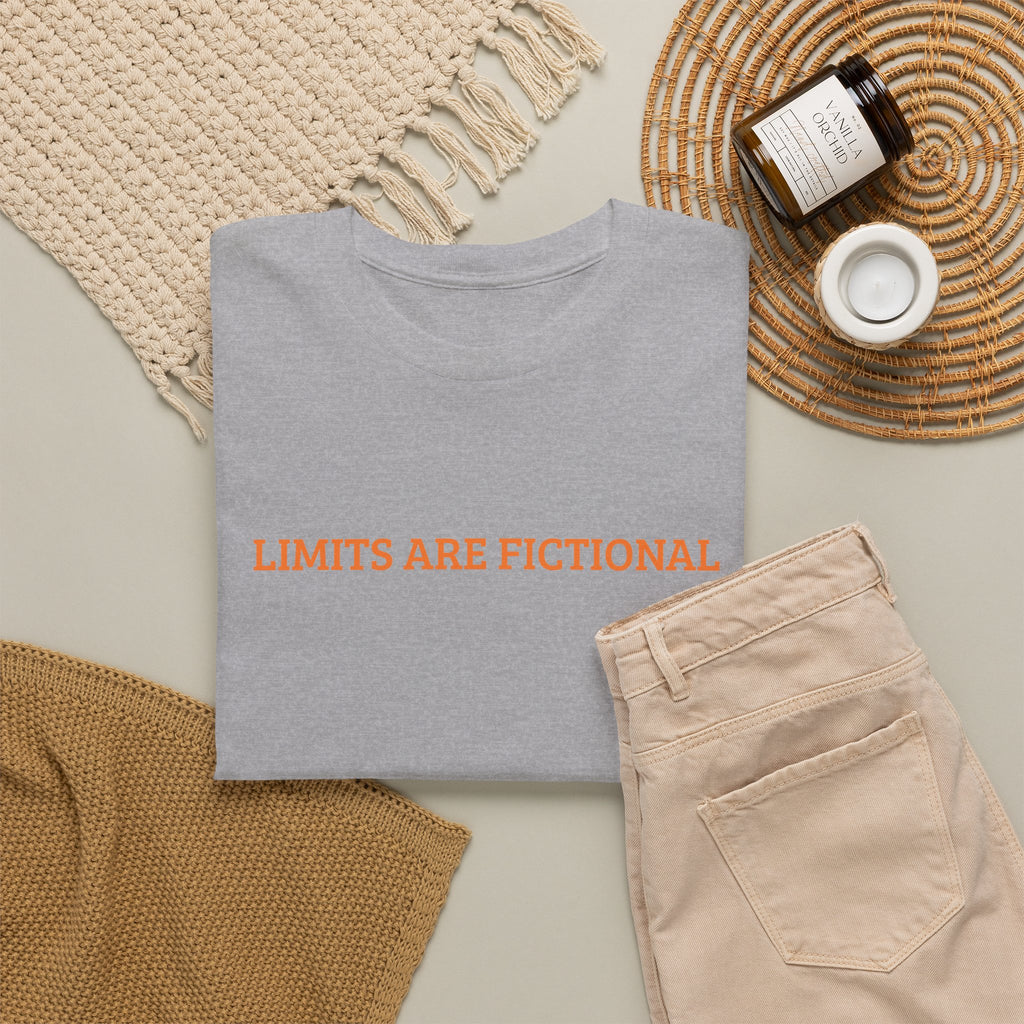 Limits Are Fictional, Motivation, Unisex Heavy Cotton Tee