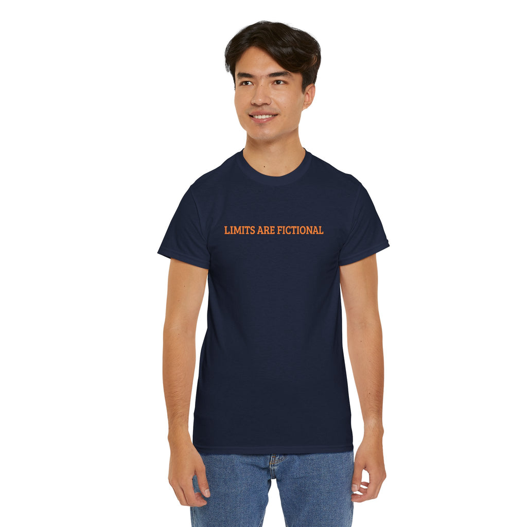 Limits Are Fictional, Motivation, Unisex Heavy Cotton Tee