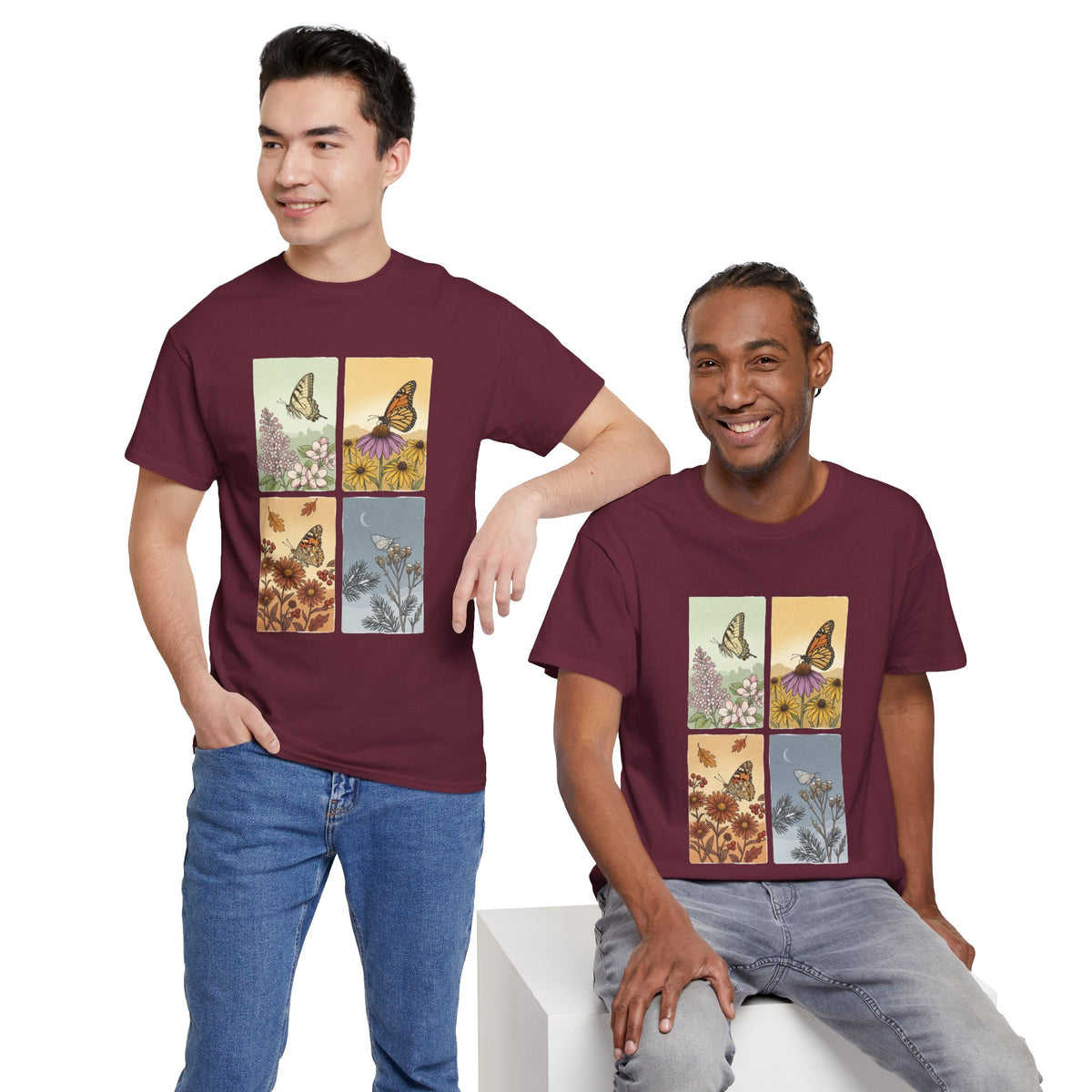 Botanical Butterfly Garden T-Shirt