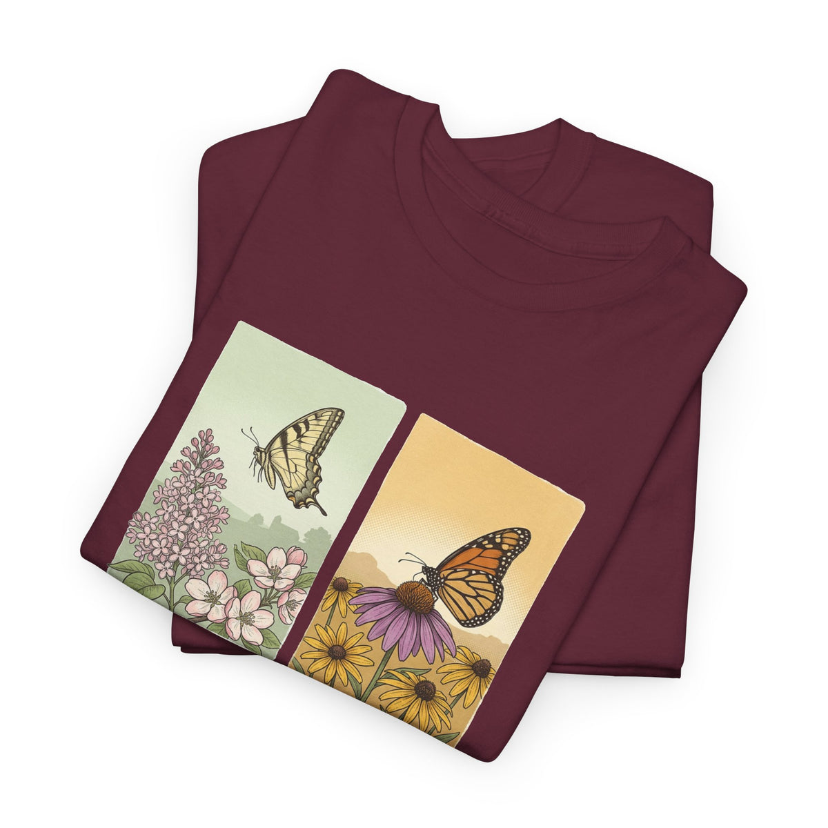 Botanical Butterfly Garden T-Shirt