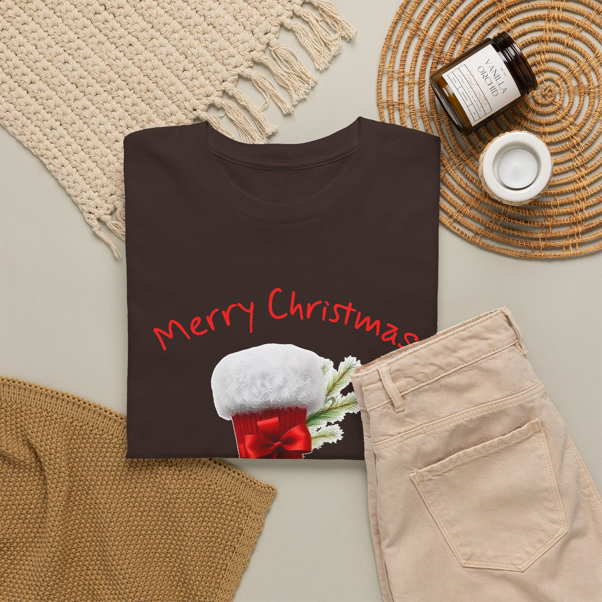 Holiday Stalking, Merry Christmas, Unisex Heavy Cotton Tee