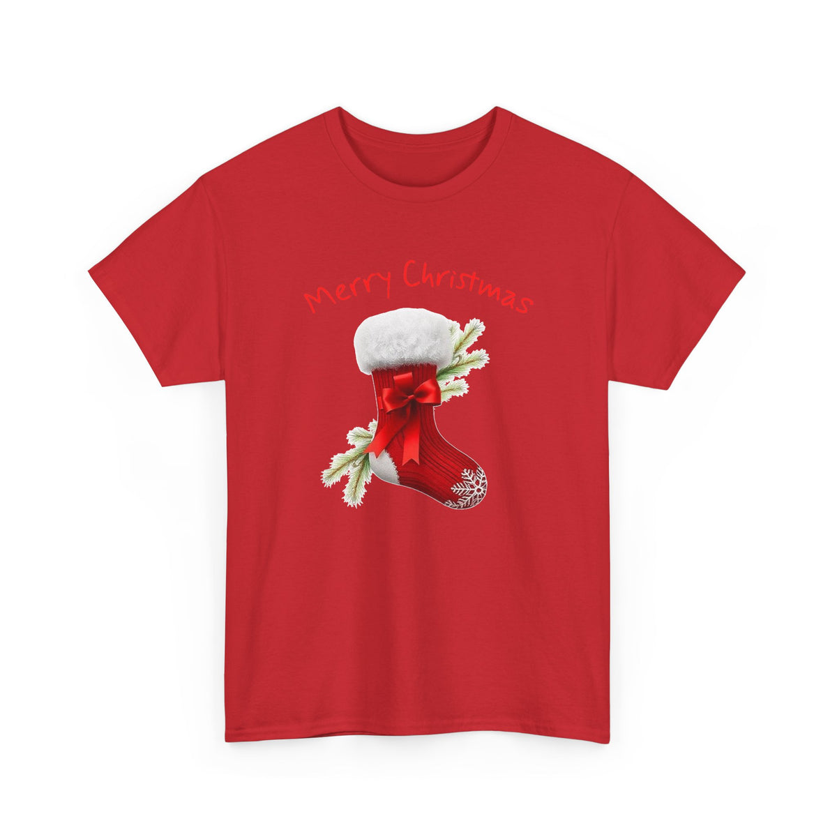 Holiday Stalking, Merry Christmas, Unisex Heavy Cotton Tee