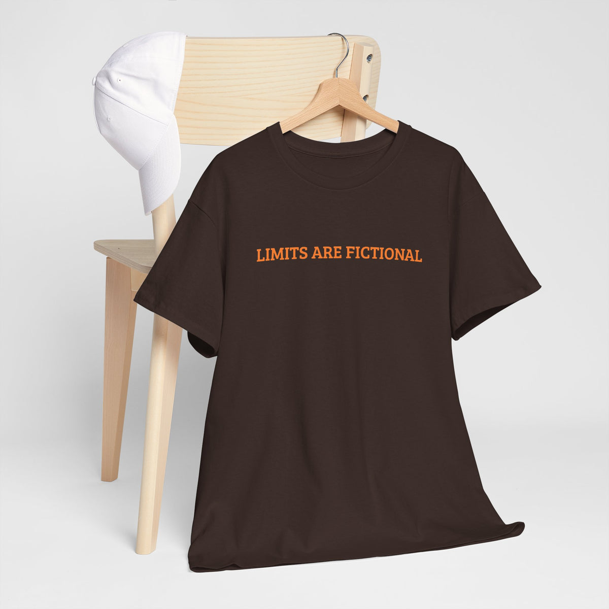 Limits Are Fictional, Motivation, Unisex Heavy Cotton Tee
