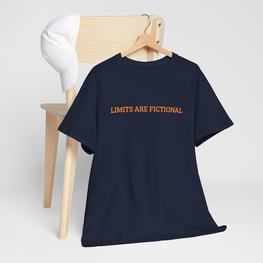 Limits Are Fictional, Motivation, Unisex Heavy Cotton Tee