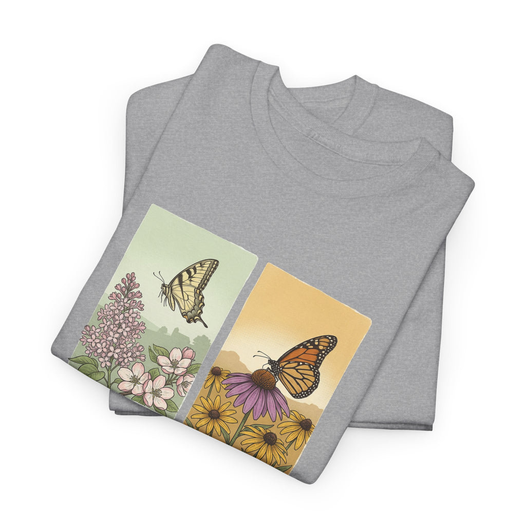 Botanical Butterfly Garden T-Shirt