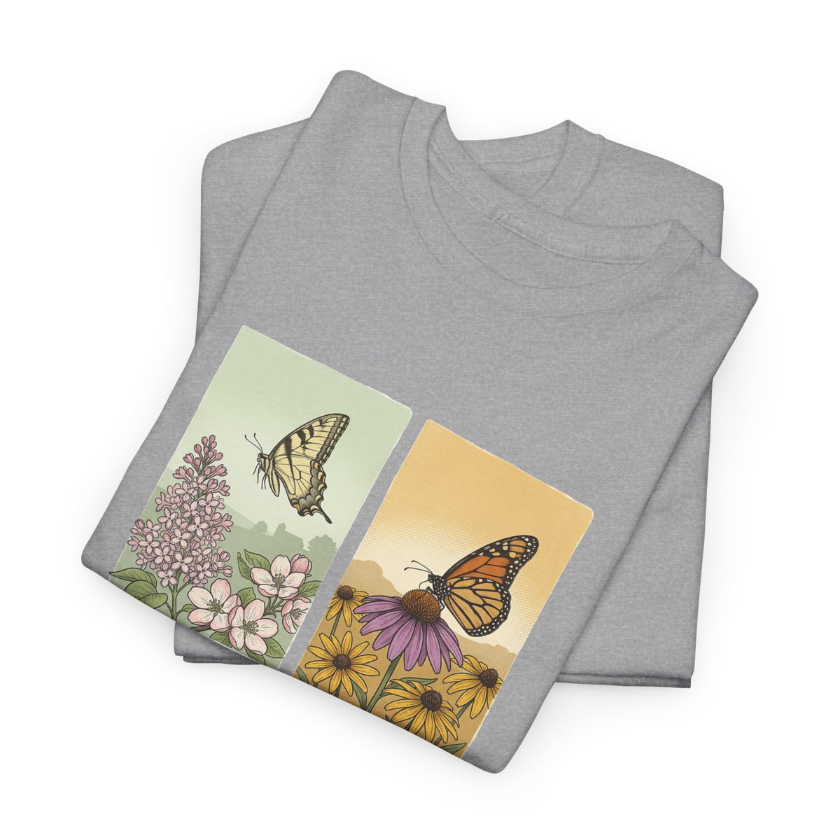 Botanical Butterfly Garden T-Shirt