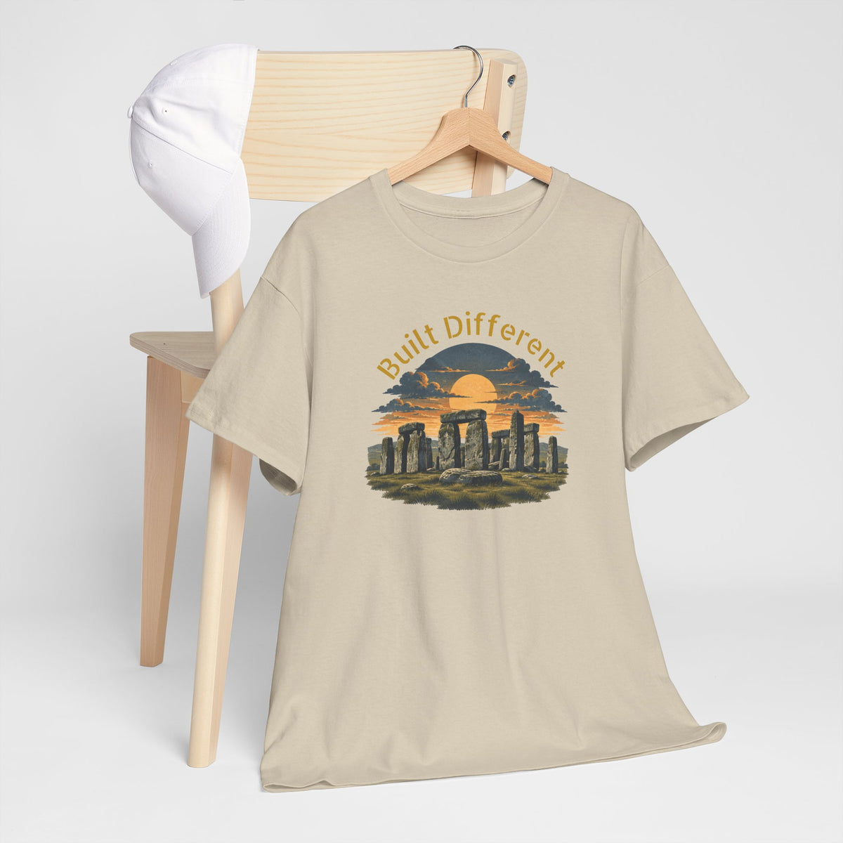 Built Different, Unisex Heavy Cotton Tee