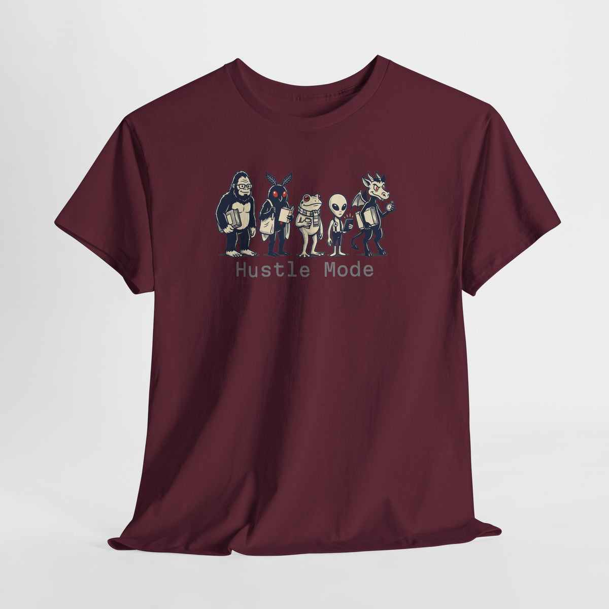 Hustle Mode Character Graphic T-Shirt