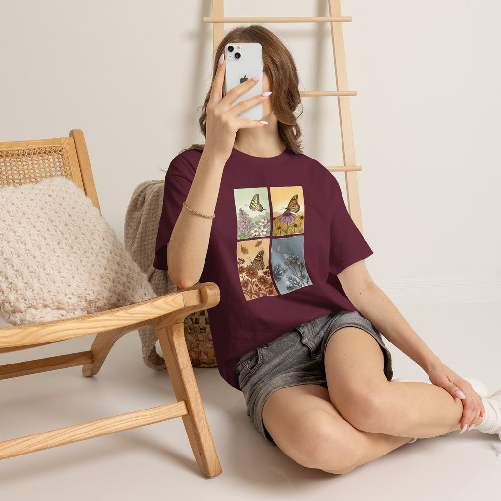 Botanical Butterfly Garden T-Shirt