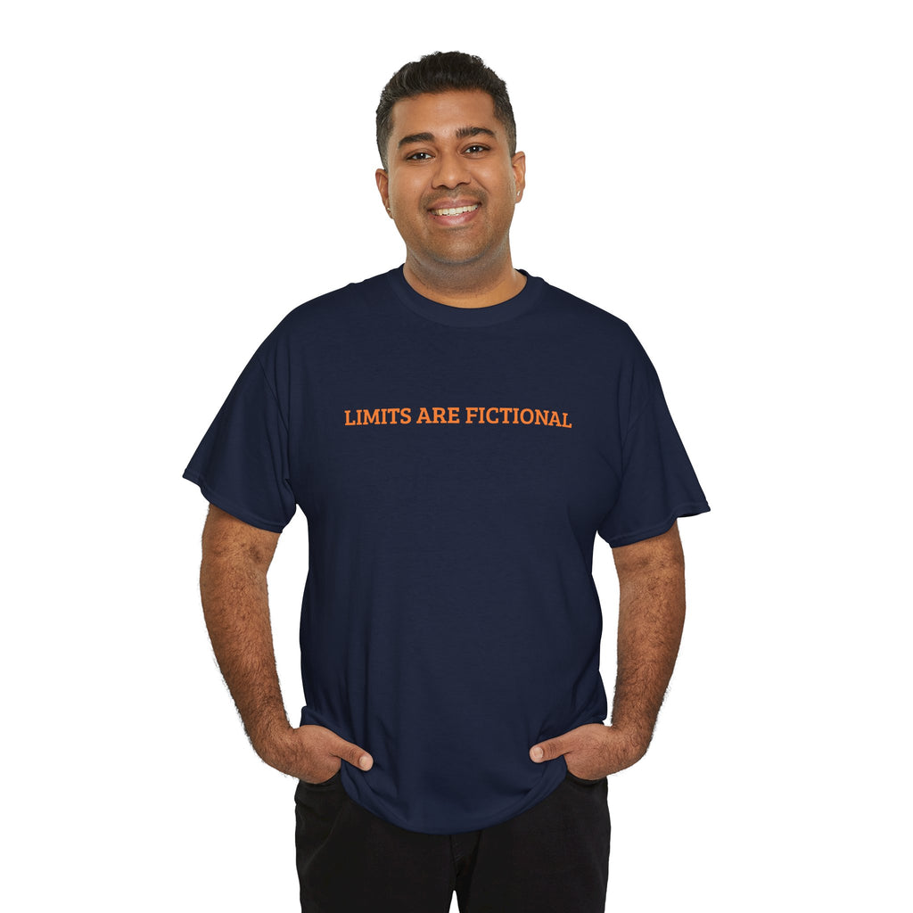 Limits Are Fictional, Motivation, Unisex Heavy Cotton Tee