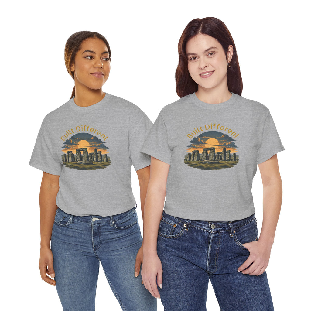 Built Different, Unisex Heavy Cotton Tee