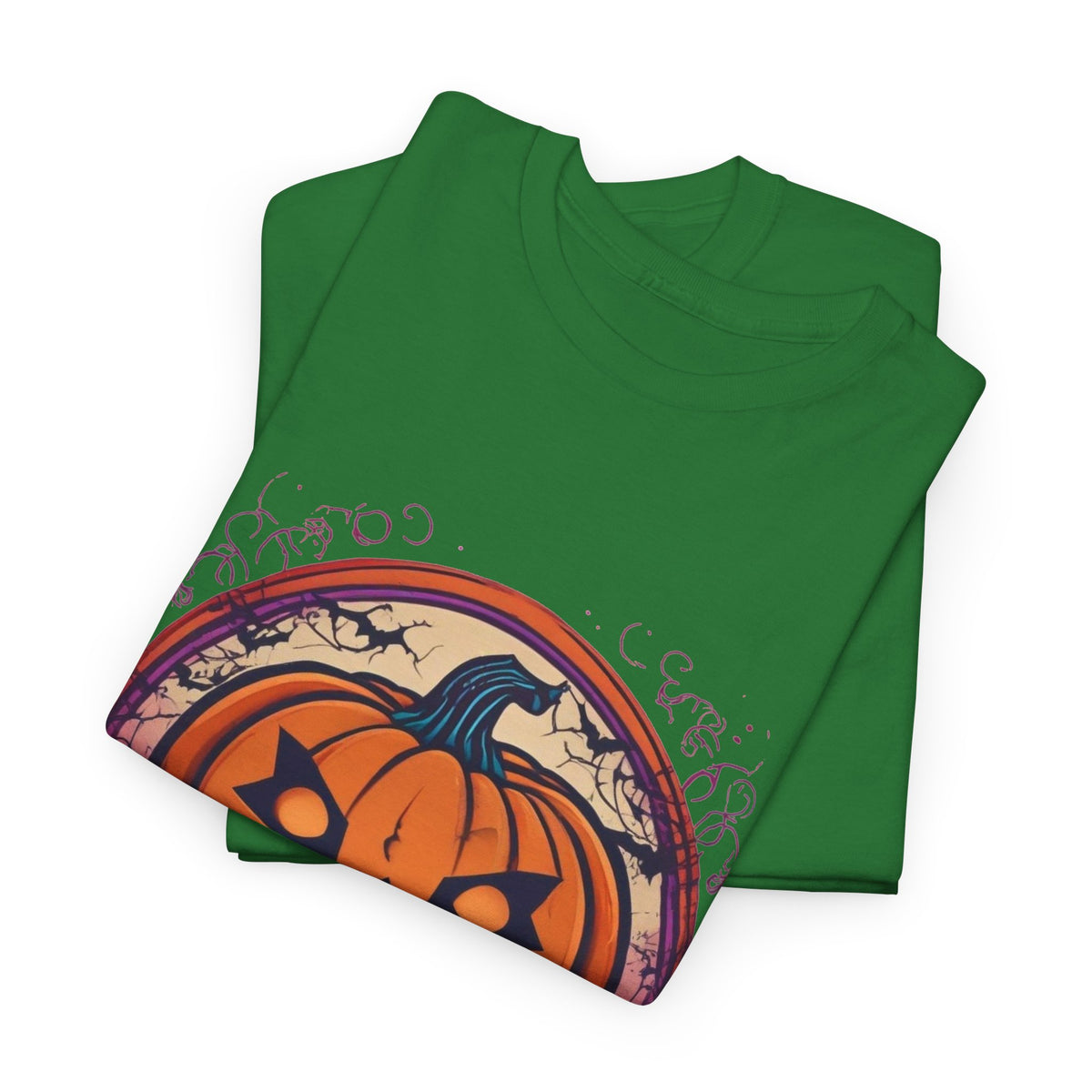 Halloween Jack-O-Lantern Heavy Cotton Tee