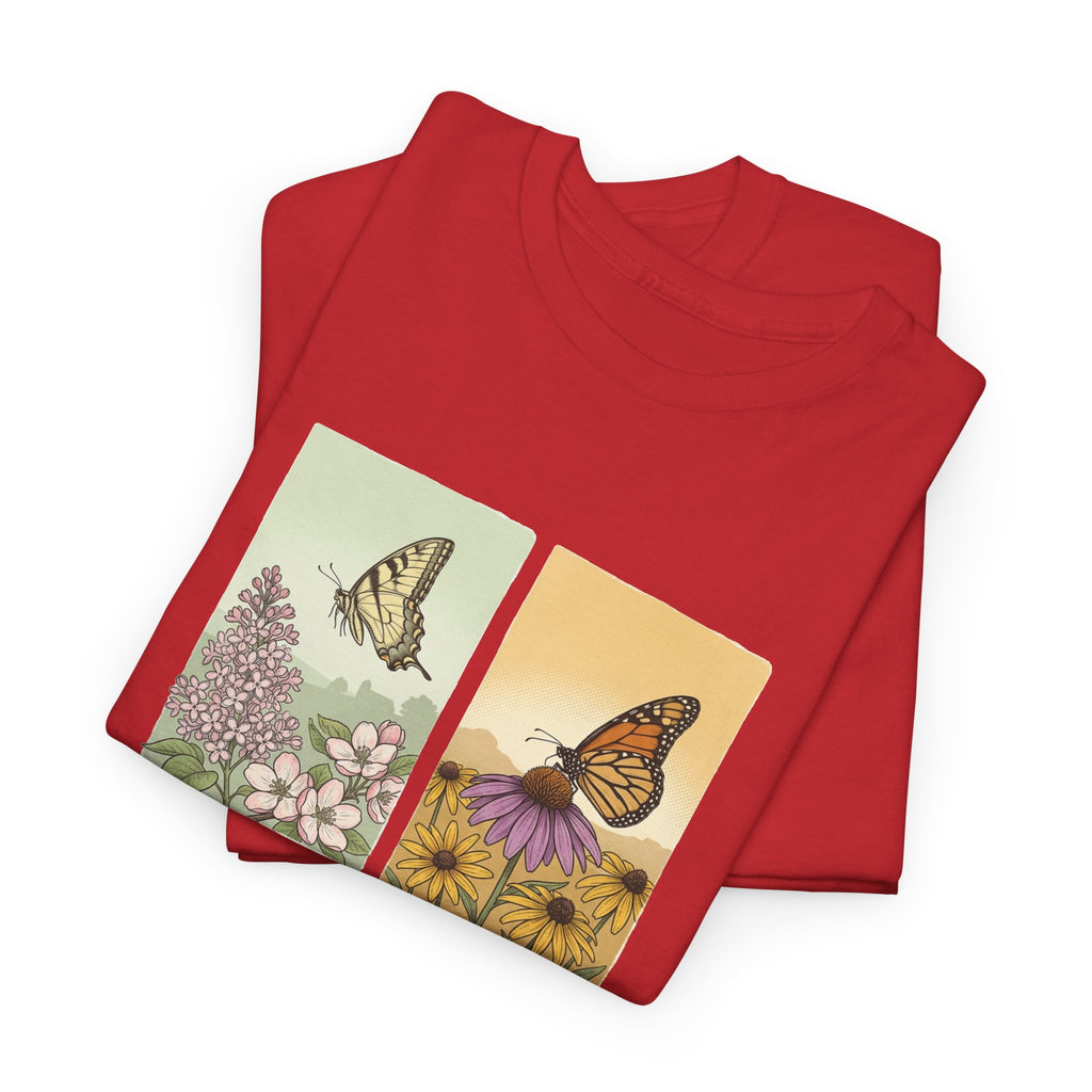 Botanical Butterfly Garden T-Shirt
